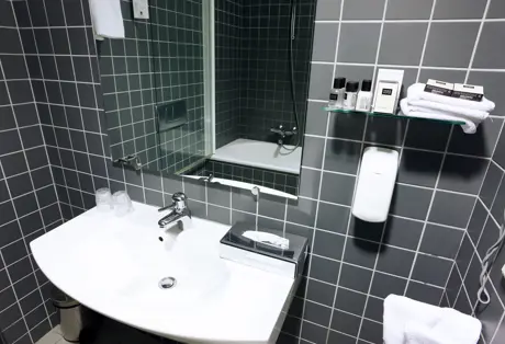 Junior Suite Bathroom at Hotel Reykjavik Centrum